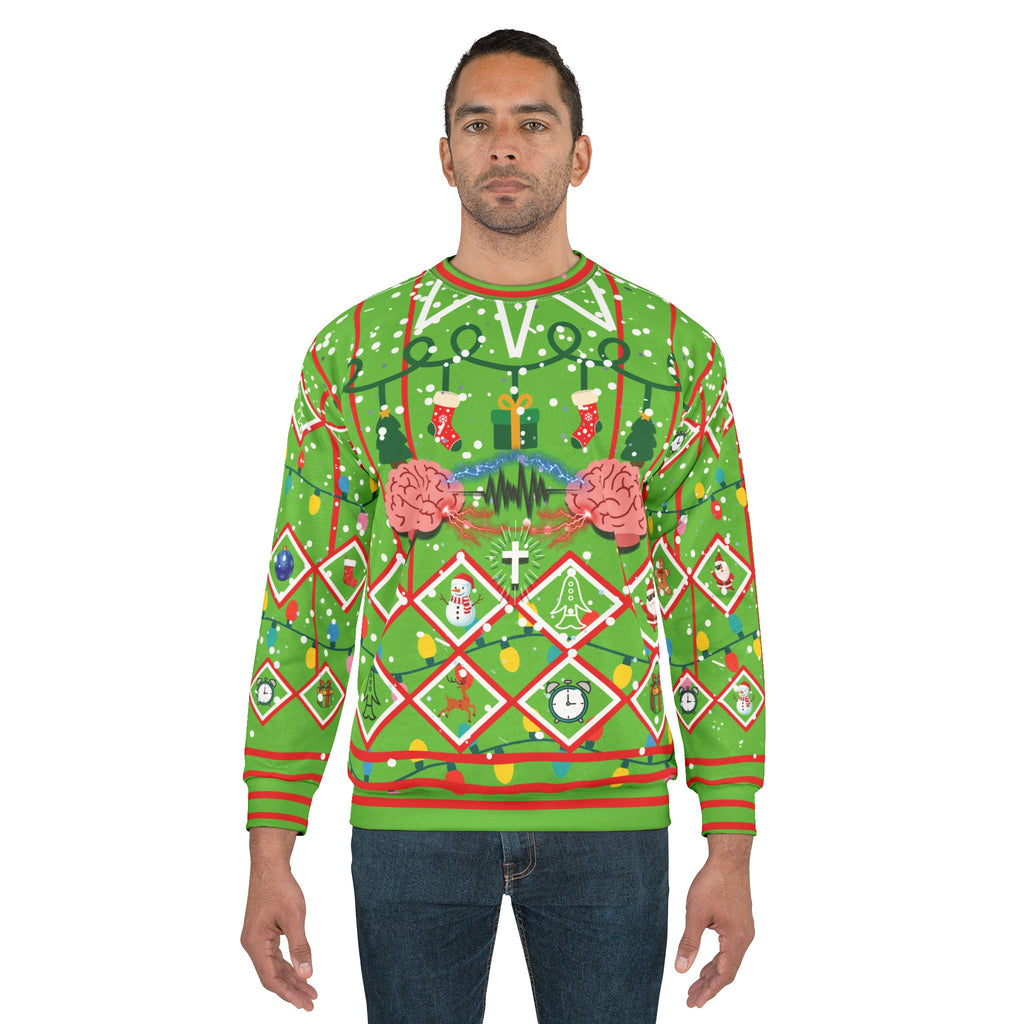 Christmas Time Ugly Chirstmas Unisex Sweatshirt