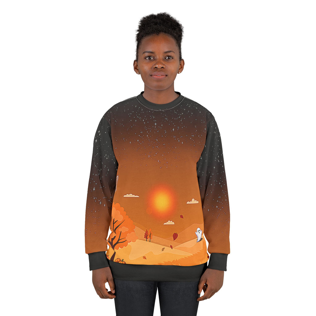 Alone On Halloween Unisex Sweatshirt