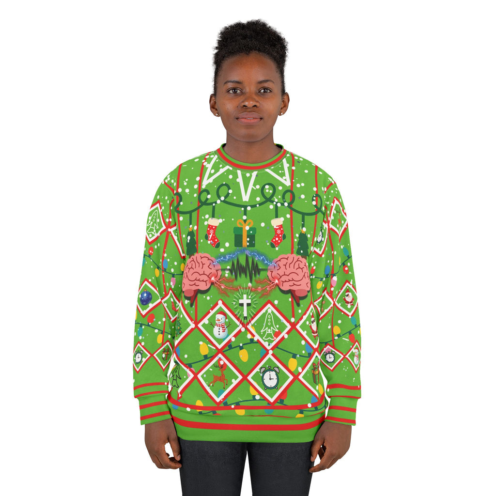 Christmas Time Ugly Chirstmas Unisex Sweatshirt