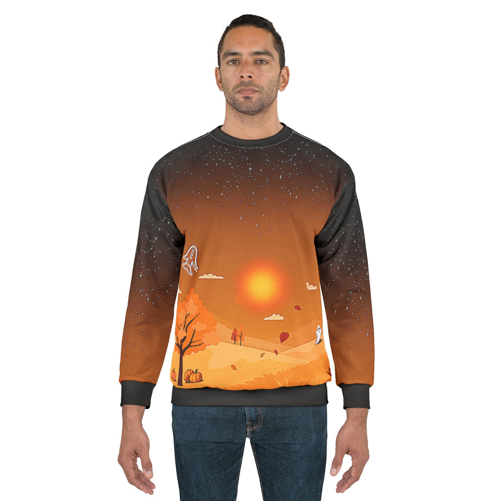 Alone On Halloween Unisex Sweatshirt